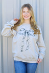 Trendy Ribbon Sweatshirt