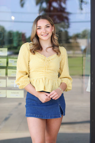 Greatest Gingham Top