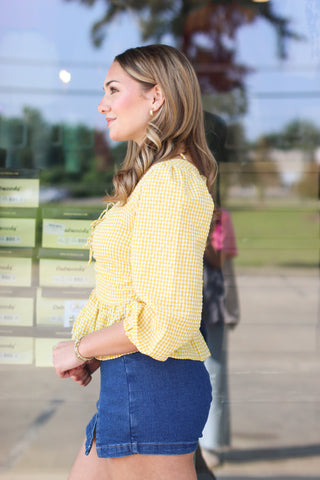 Greatest Gingham Top
