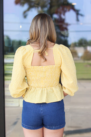 Greatest Gingham Top