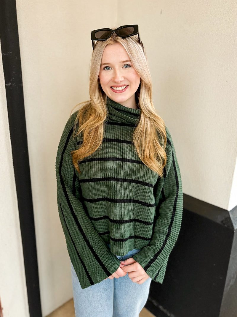 Knitted Turtleneck Sweater