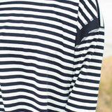 Active in Stripes Open Back Top