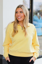 Basic Pullover-Yellow