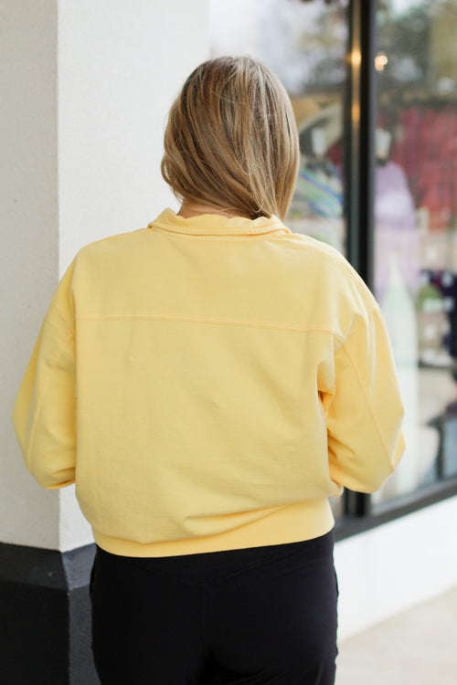 Basic Pullover-Yellow