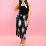 Seriously Satin Midi Skirt