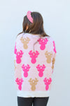 Pearl Girl Reindeer Sweater