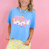 Reel Good Day Crop Tee