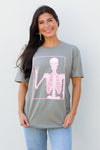 Peace Out Skeleton Tee