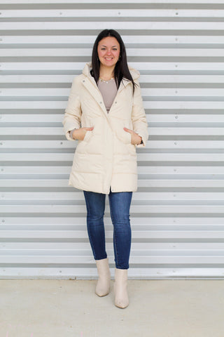 Matte Winter Puffer Jacket