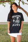 Staying Alive Coffee Tee