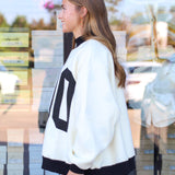 Boo Reversible Mock Neck Sweatshirt