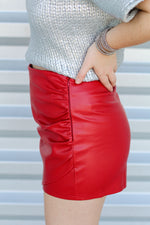 Lovely Leather Skort