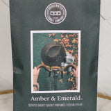 Amber & Emerald Sachet