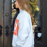 Halloween Reversible Mock Neck Sweatshirt