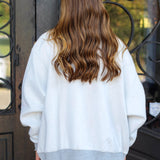 Halloween Reversible Mock Neck Sweatshirt