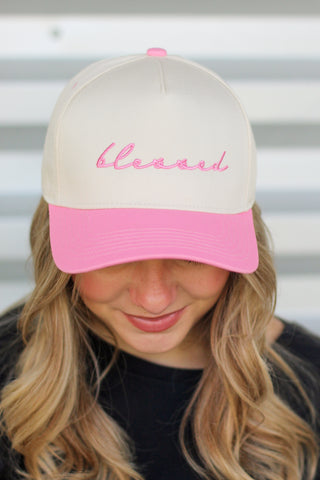 blessed trucker hat