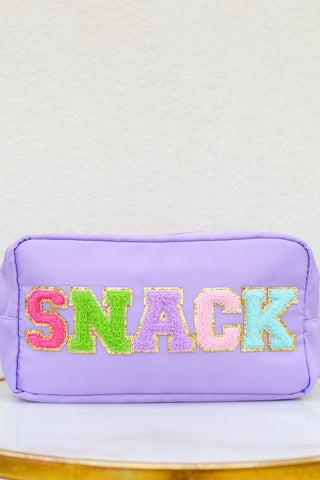 Snack Cosmetic Bag-Lavender