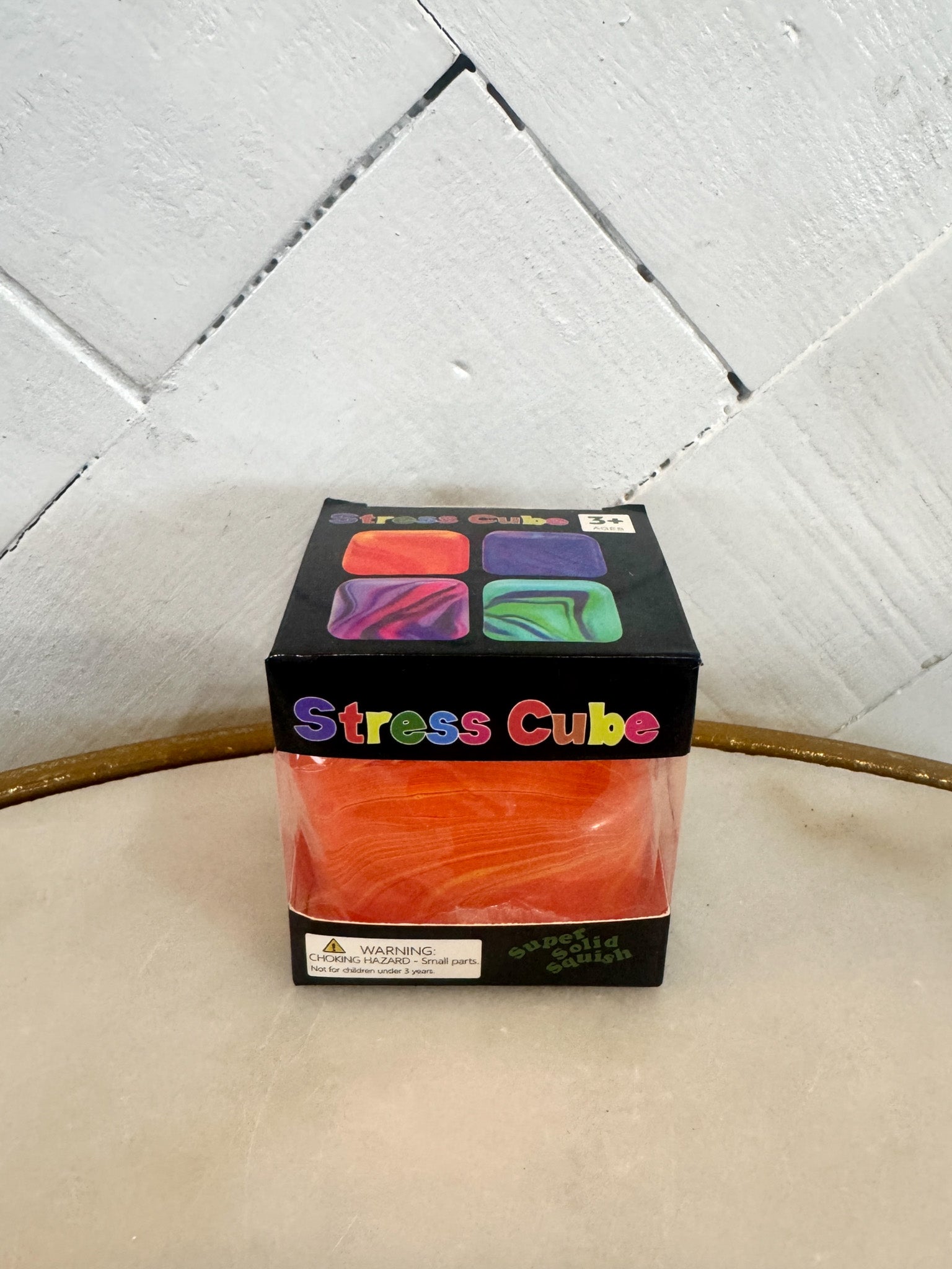 Marble Stress Cube Squishy Toy