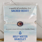 Holy Water Sacred Heart Bracelet