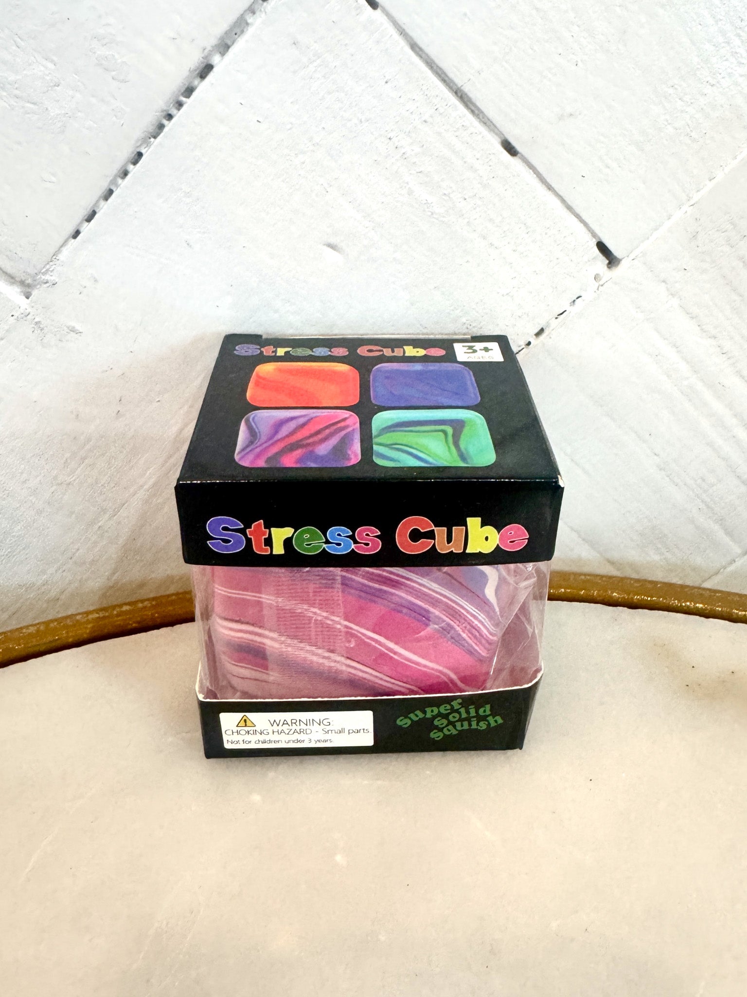 Marble Stress Cube Squishy Toy