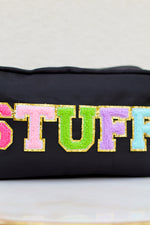 Stuff Cosmetic Bag-Black