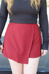 Sassy & Sleek Skort-Cinnamon