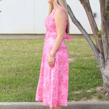 Boho Belted Midi Dress