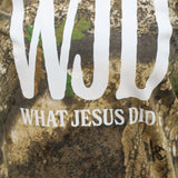 What Jesus Did Camo Top