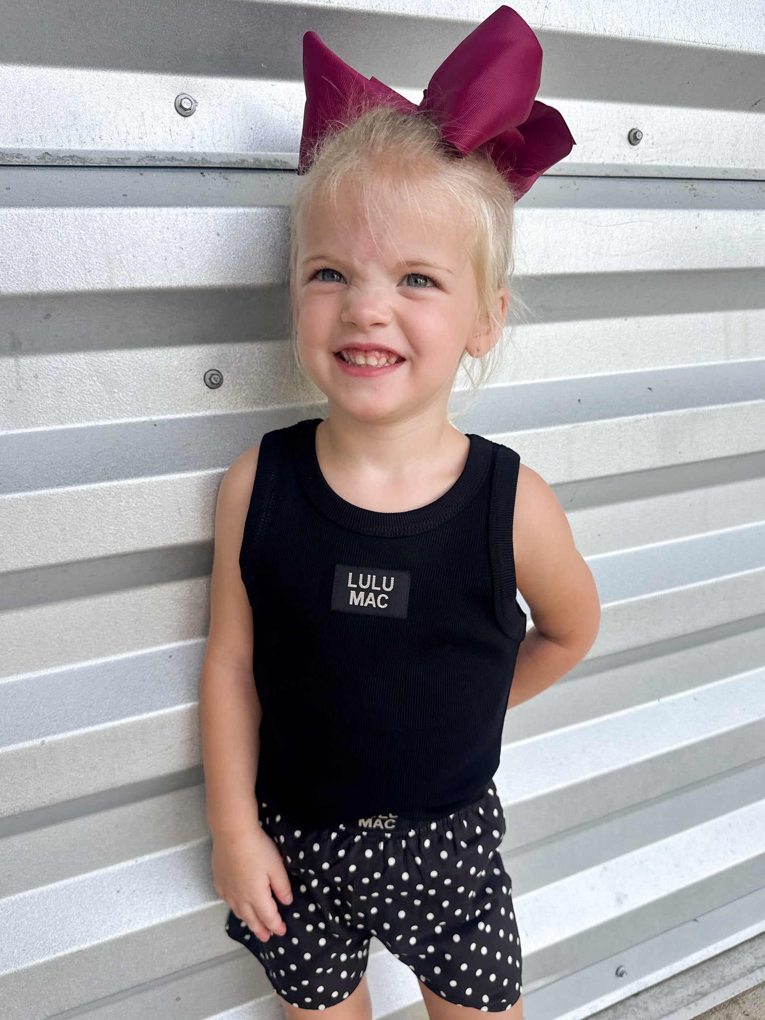 Toddler Lulu Mac Solid Tank