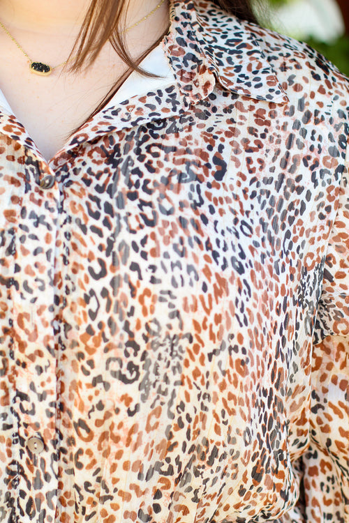 Love for Leopard Maxi Dress