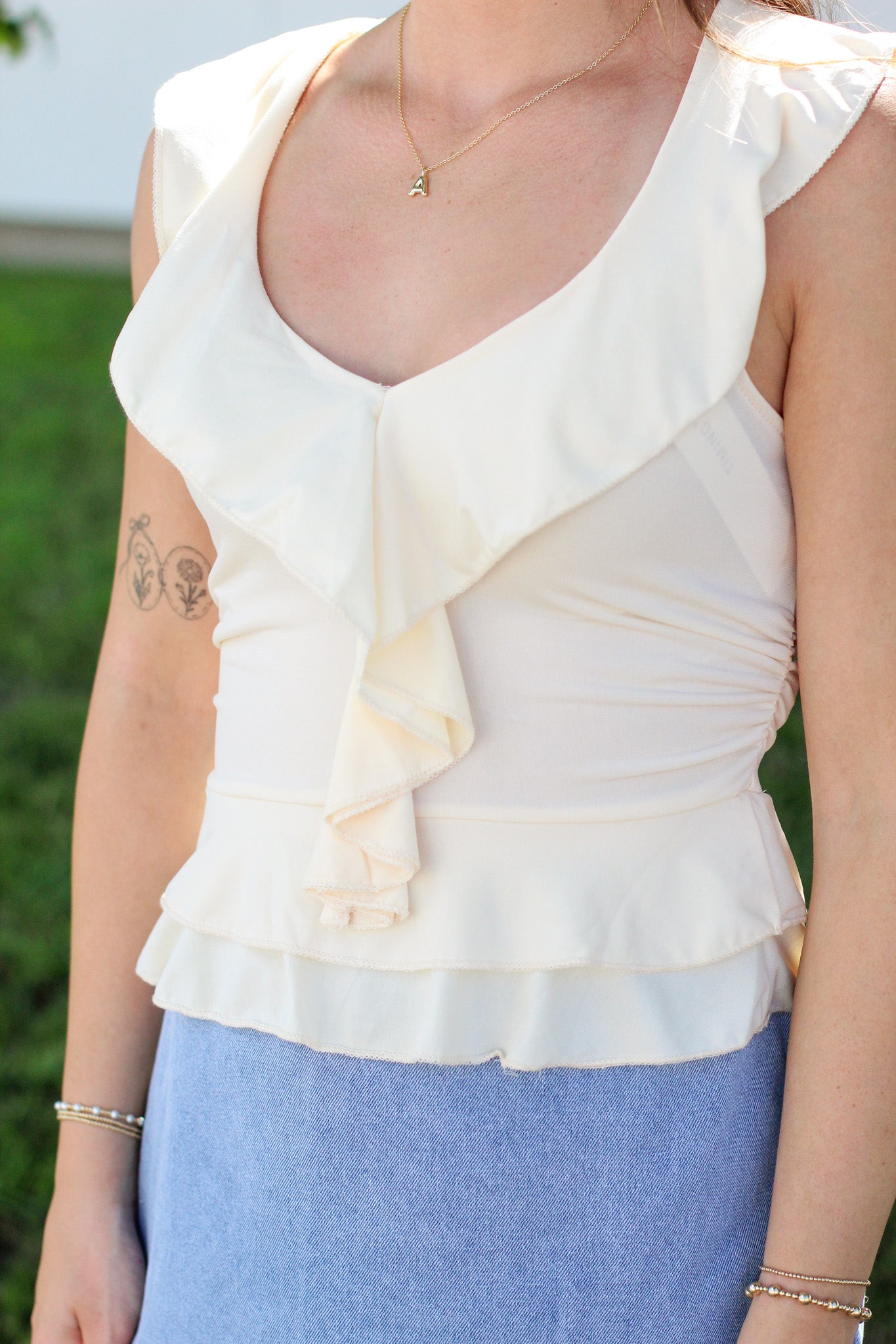 Sweetest Ruffled Top