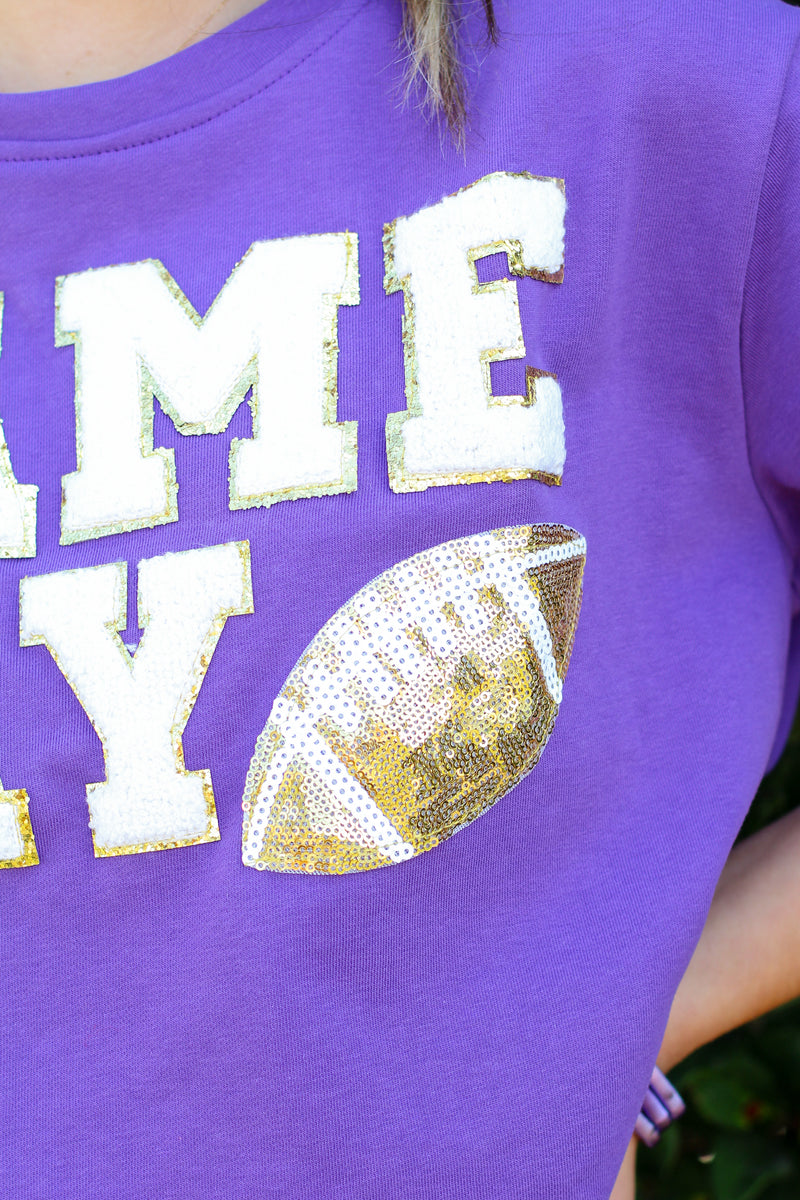 Newest Game Day Crop Tee