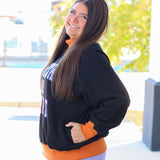 Trick or Treat Mock Neck Sweatshirt