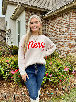 Simple Merry Sweater