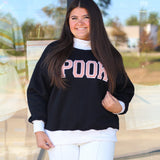 Spooky Mock Neck Sweatshirt