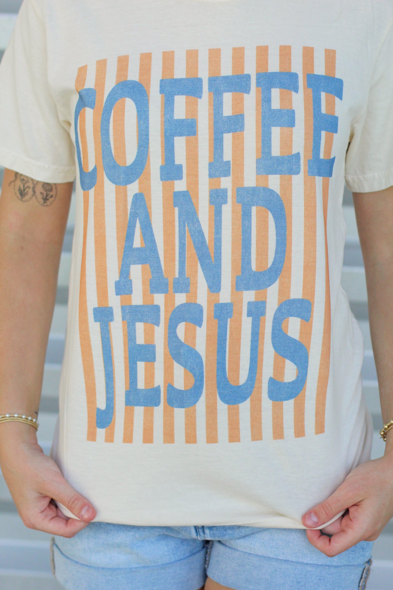 Coffee and Jesus Tee