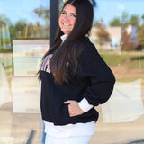 Spooky Mock Neck Sweatshirt