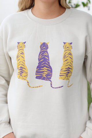 Sitting Tigers Sweatshirt