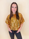 Sequin Bubble Top