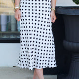 Seriously Satin Midi Skirt