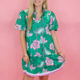 Bold in Bloom Babydoll Dress