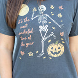 Fall Skeleton Tee