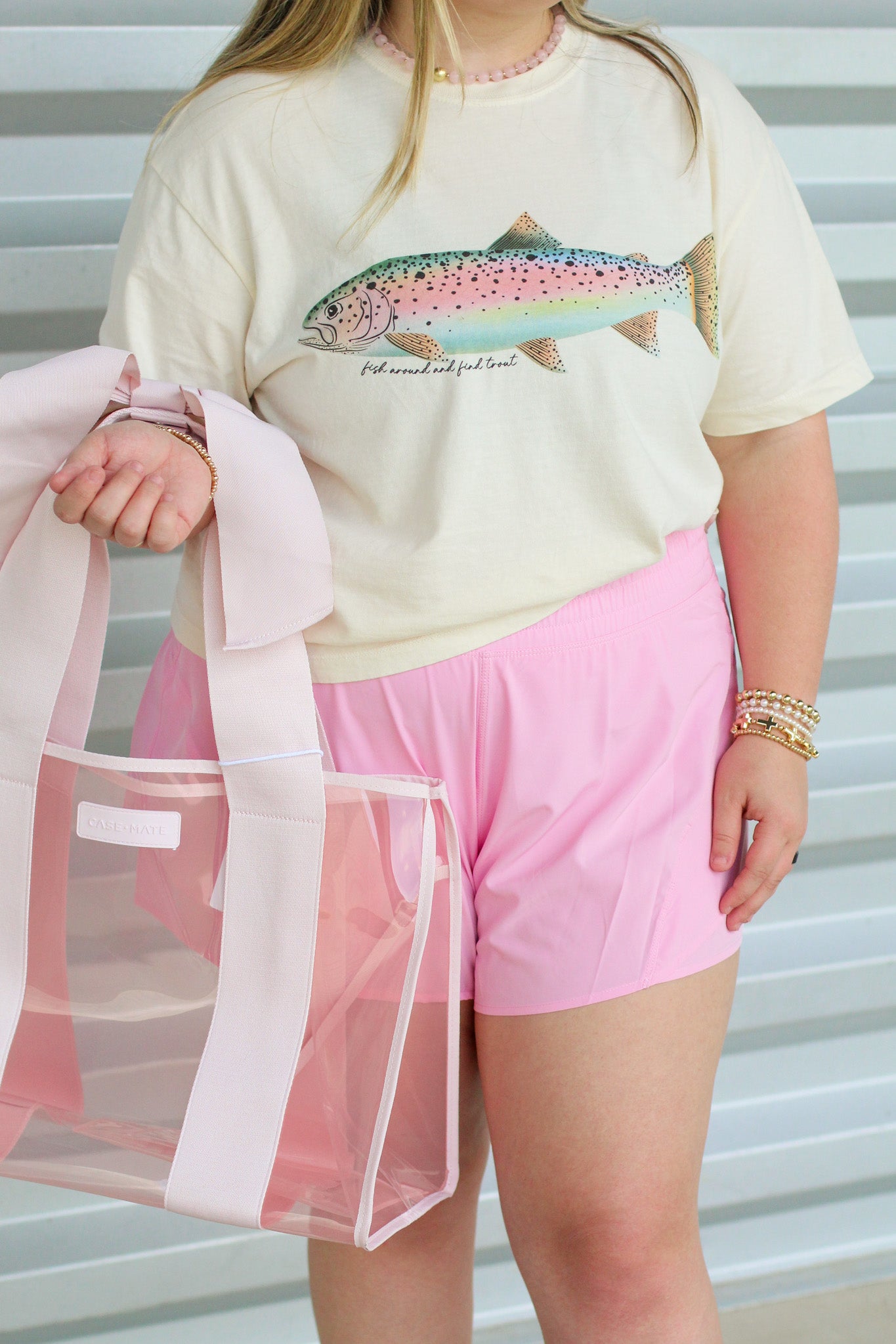 Rainbow Trout Crop Tee