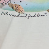 Rainbow Trout Crop Tee