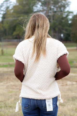 Sherpa Snap Button Vest