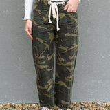 Camo Barrel Jeans