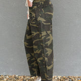 Camo Barrel Jeans