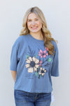 Walk By Faith Floral Tee