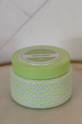 8.5 oz Volcano Printed Tin Candle