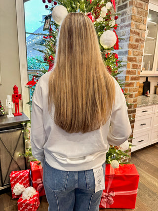 Plaid Merry Sweatshirt